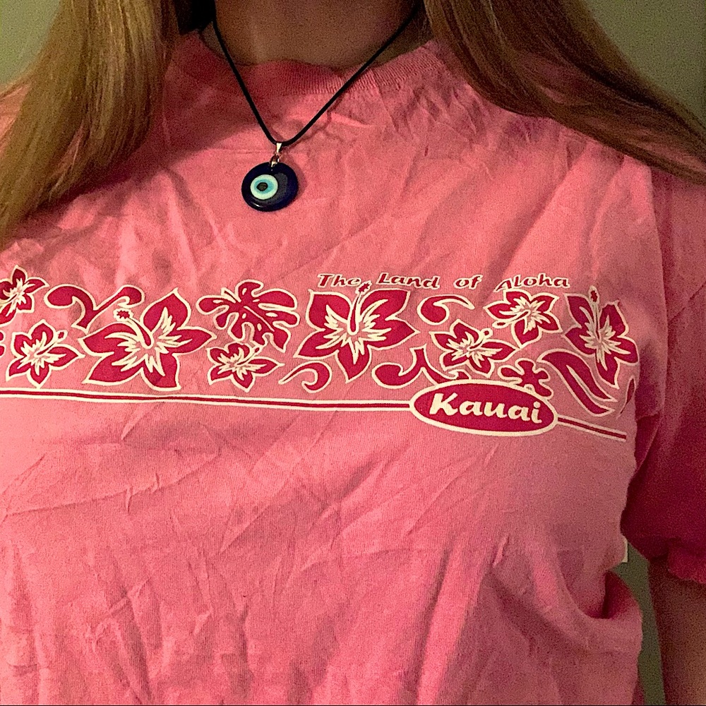 Pink Kauai Tourist Shirt